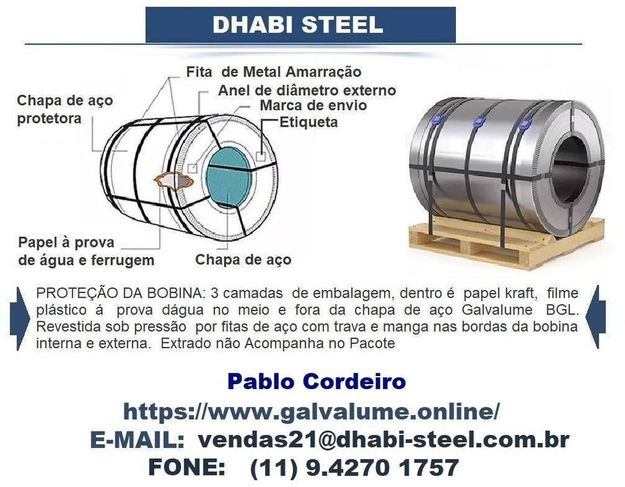 Dhabi Steel é Aço