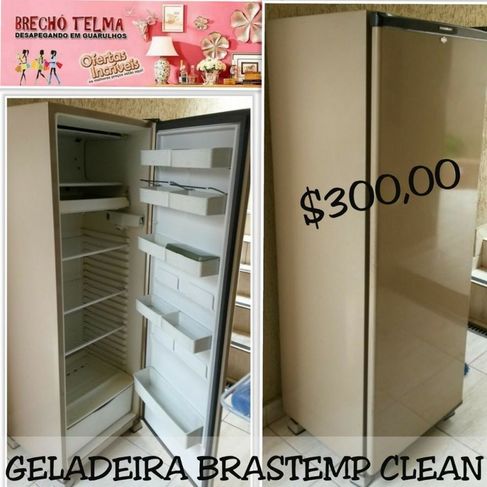 Geladeira Brsatemp Clean