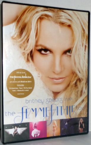 DVD Britney Spears - Live The Femme Fatale Tour