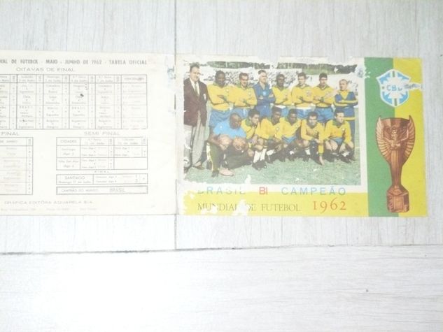 Vendo álbum da Copa de 1958 Completo e Original R$1.000