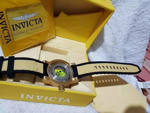 Relógio Invicta Yakuza S1 Dragon Automático Preto