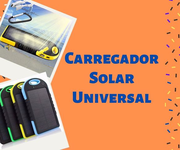 Carregador Solar Universal
