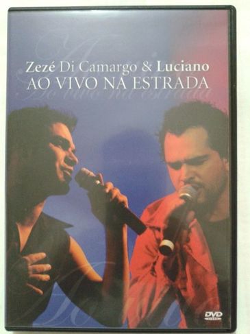 DVD Zezé Di Camargo & Luciano ao Vivo na Estrada