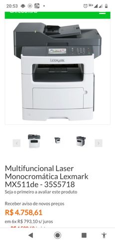 Impressora Lexmark