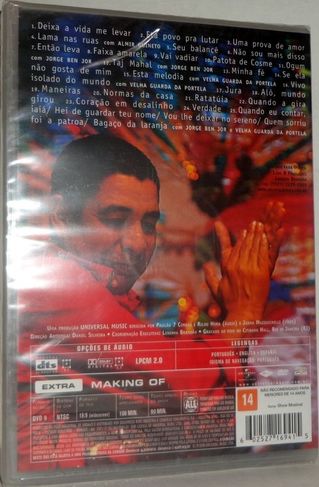 DVD Zeca Pagodinho - uma Prova de Amor ao Vivo Mtv Especial