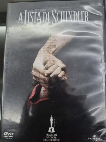 DVD a Lista de Schindler