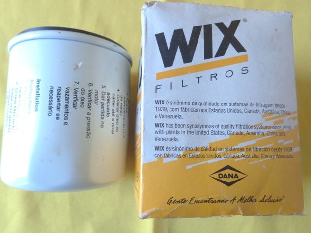 Filtro de óleo Wix 51040 (dana) para Linha GM R$ 20,00