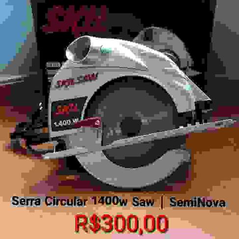 Serra Circular Skil 5401, 7¼ , 184 Mm, 1400w 110 V