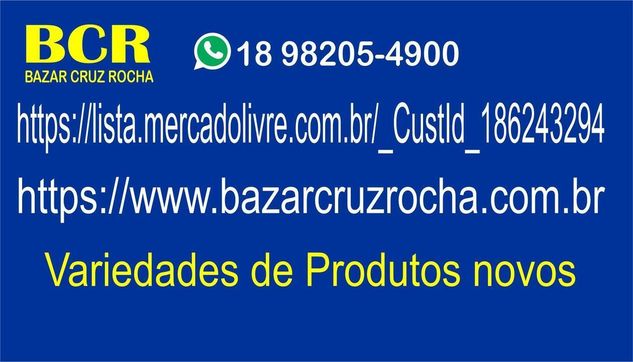 Bazar Cruz Rocha - Adesivos
