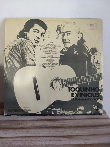 Lp Toquinho e Vinicius o Poeta e o Violão 1975 Rge