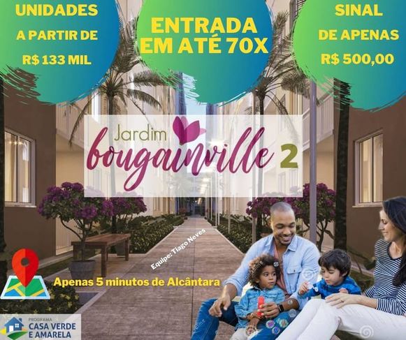 Jardim Bouganville 2 em Vista Alegre- Sg/rj