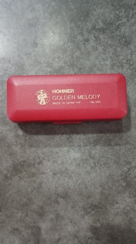 Gaita Harmônica Golden Melody Hohner em e Usada