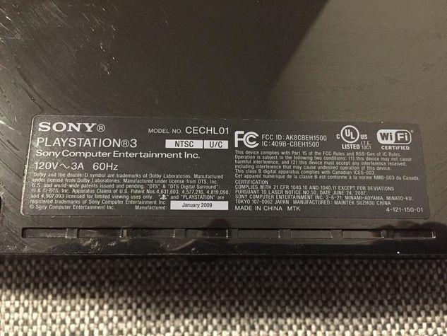 Sony Playstation 3 80gb Piano Black Console (cech L01) + 15 Jogos