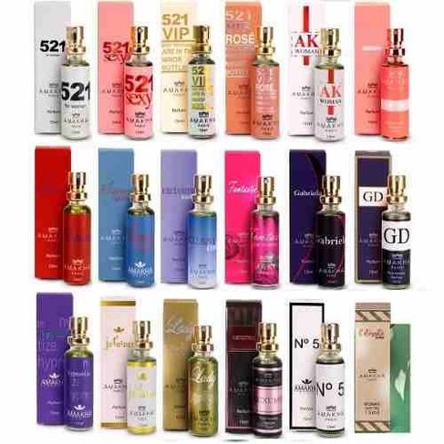 Perfumes Importado 15ml Mais de 70 Fragrâncias Masculino ou F Eminino