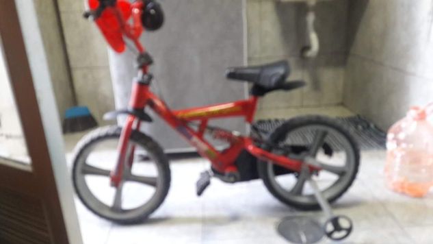 Bicicleta Infantil Carros