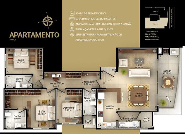 Alzano Residencial Apartamento Venda Bairro Michel Criciúma