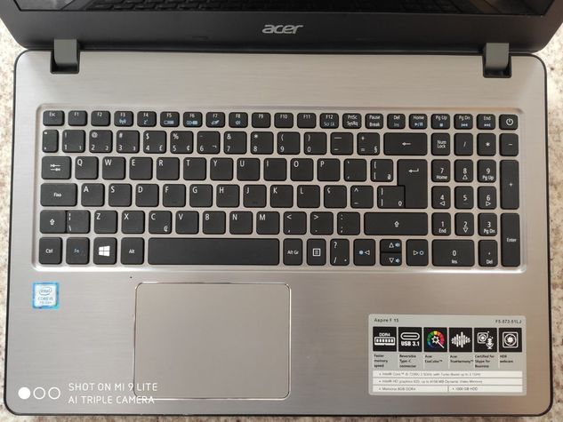 Notebook Acer Semi Novo