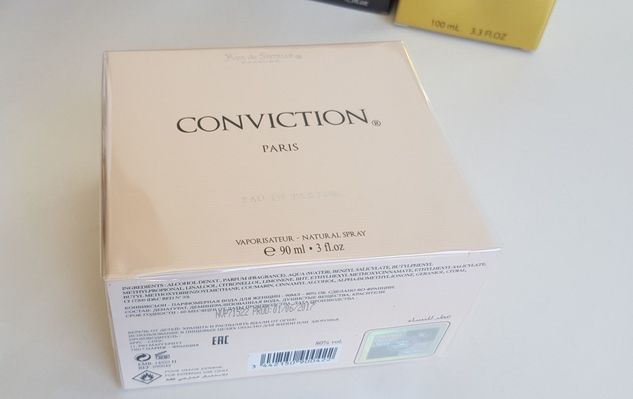 Conviction Paris Bleu Eau de Parfum Femme 90ml Yves de Sistelle
