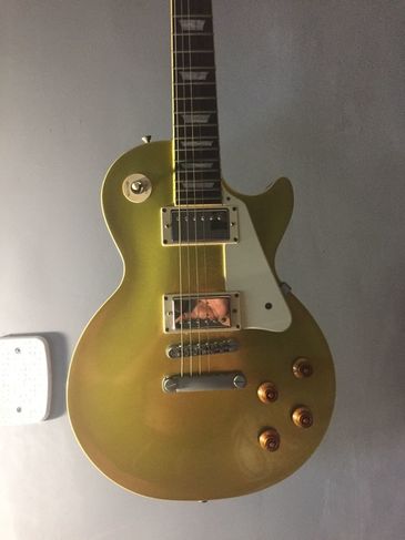 Guitarra Epiphone Les Paul 60 Tribute Gold Top