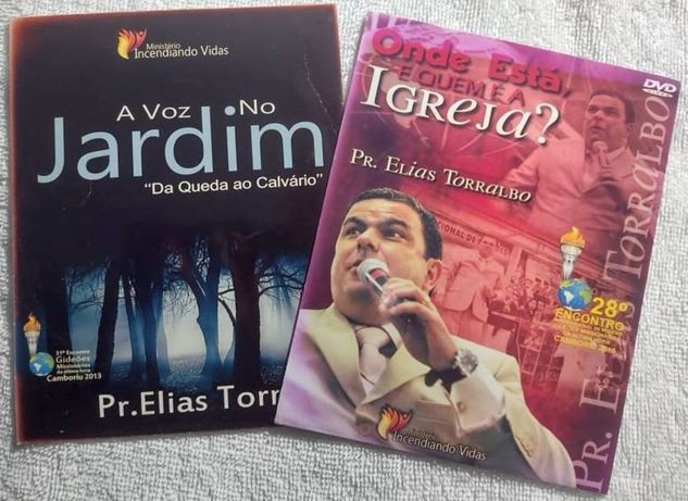 Kit com 2 DVD Evangélicos Pregação Pastor Elias Torralbo