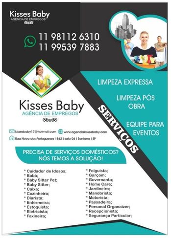 Kisses Baby - Agência de Empregos