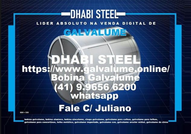 Chapa Galvalume (aluzinco) Dhabi Steel