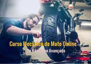 Curso Online Mecânico de Moto Monte Você Mesmo Sua Moto