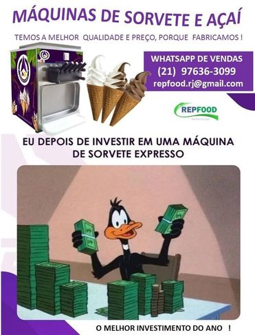 as Melhores Máquinas de Sorvete e Açaí Expresso do Brasil