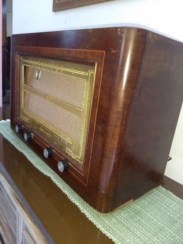 Radio Antigo Philips Valvulado Déc 40