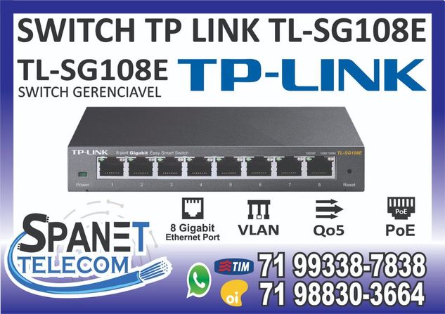 Switch Tp Link Tl-sg108e