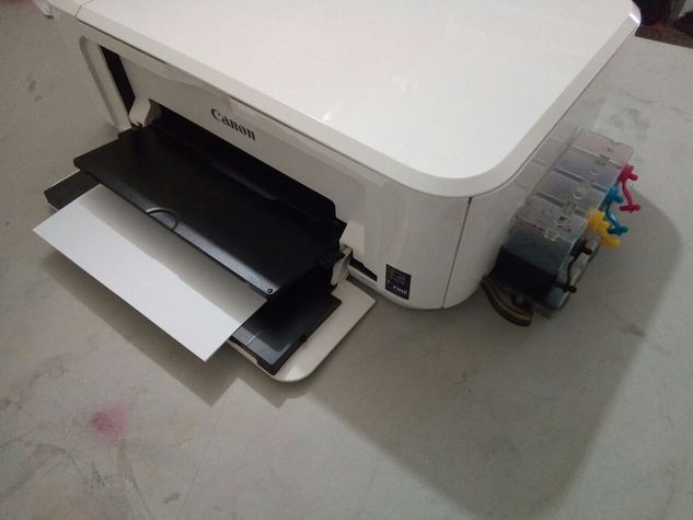 Impressora Multifuncional Canon com Wifi e Bulk Instalado