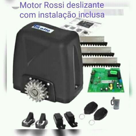 Kit Motor Rossi Basculante com Instalação