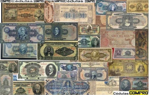 Compro Cédulas Antigas Notas Dinheiro Antigo Mário Moedas Numismática