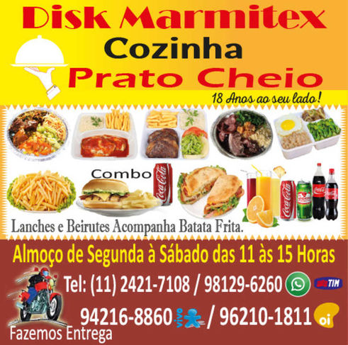 Disk Marmitex em Guarulhos