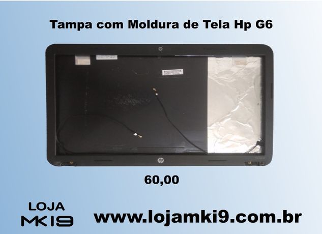 Tampas com Moldura Hp G6 - Hp G42 – Acer 4738