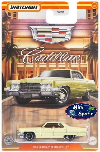 Matchbox 1969 Cadillac Sedan Deville 1/64