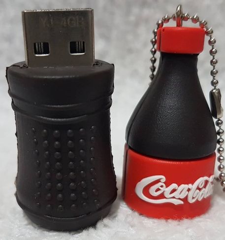 Pen Drive 4gb Personalizado do Refrigerante Coca Cola