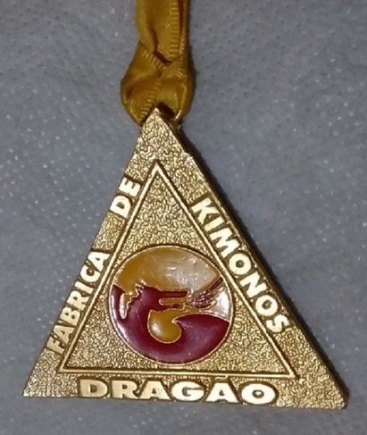 Jiu-jitsu Medalha Oficial Circuito Paulista SP ' Ouro '