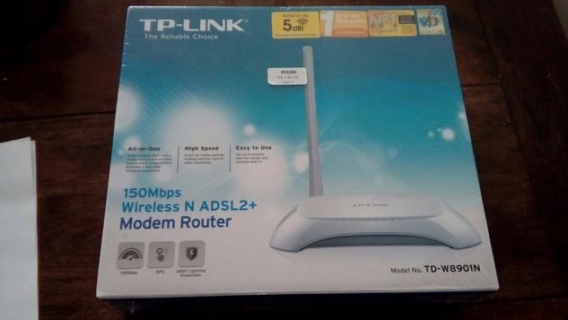 Modem Router Wireless N Adsl2 150mbps