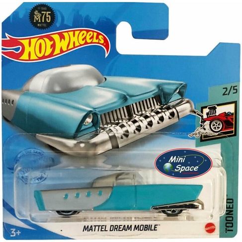 Hot Wheels 2021 Mattel Dream Mobile Azul Cartela Curta 1/64