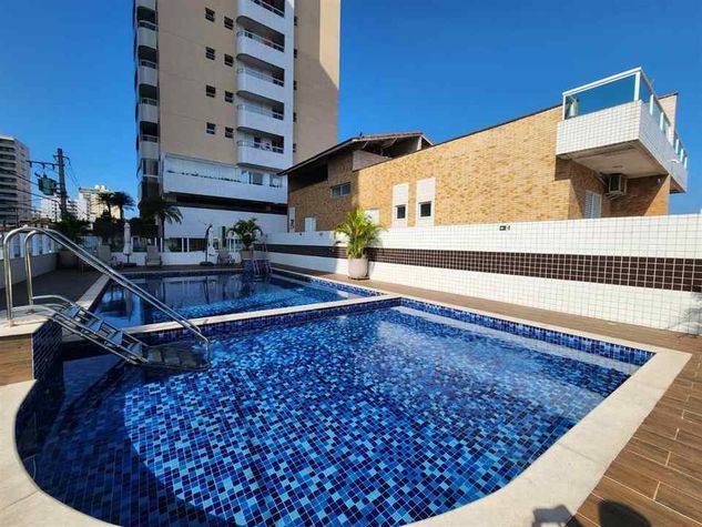 Apartamento com 65 m² - Guilhermina - Praia Grande SP