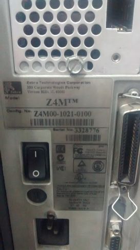 Mpressora Zebra Z4m Plus