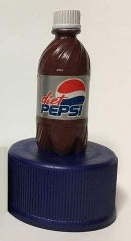 Garrafinha Pepsi Bottle Caps Collection Miniatura Pepsiman