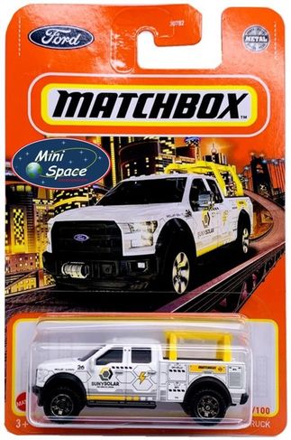Matchbox 2015 Ford Pickup F150 Companhia Elétrica 1/64