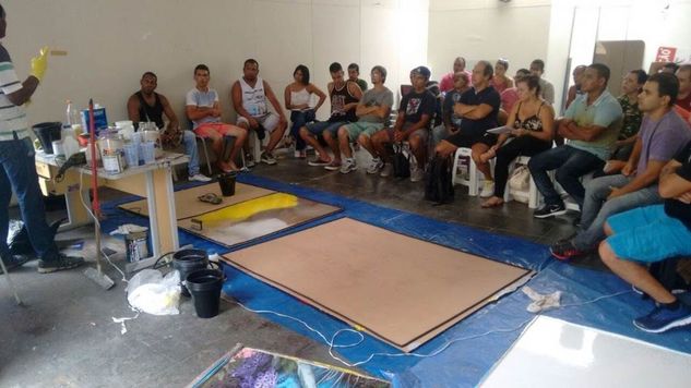 Curso Porcelanato Líquido 3d com Estágio em Obra Rio de Janeiro RJ