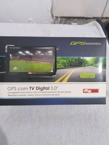 Gps Automotivo com TV Digital 5.0 Quatro Rodas
