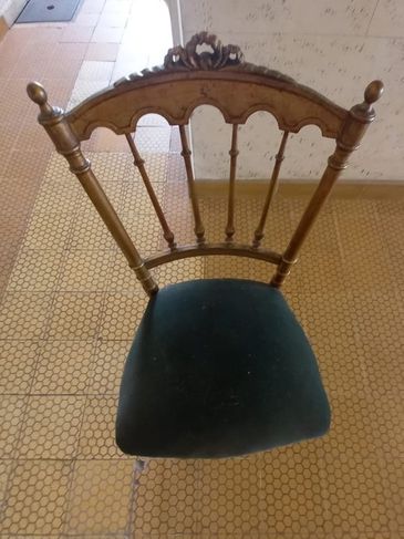 2 Cadeira Estilo Napoleão III