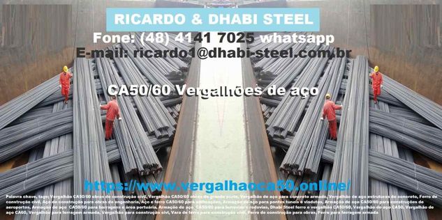 Dhabi Steel Ferro e Vergalhão Ca50/60,