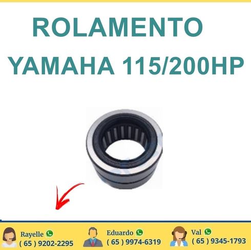 Rolamento Yamaha 115/200hp
