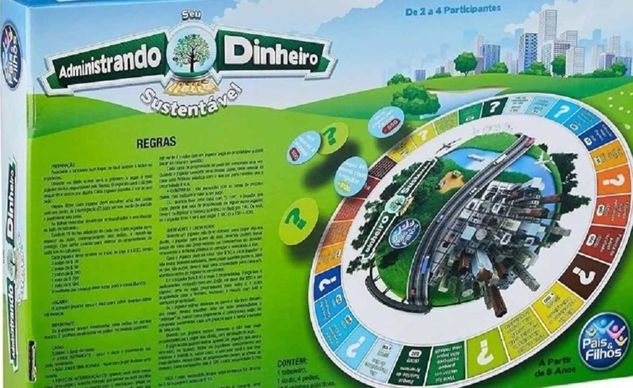 Jogo Administrando Seu Dinheiro Ecológico Sustentável Novinho